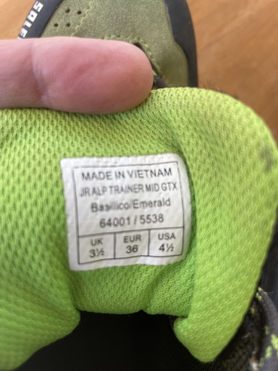 Salewa Scarpe da uomo: Salewa Wanderschuhe Gr. 36 – Usato da Schwyz venduto da Bergblume75 4