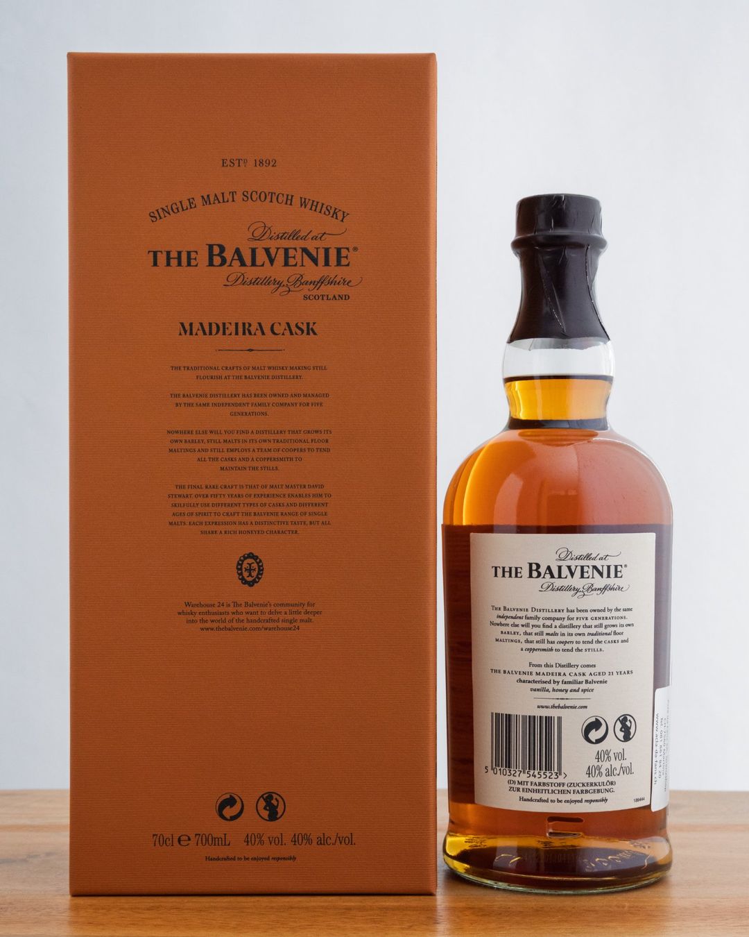 Balvenie Bevande alcoliche: Balvenie - Madeira Cask - 21Y – Nuovo e nell'imballaggio originale da Zofingen venduto da maltpoint 1