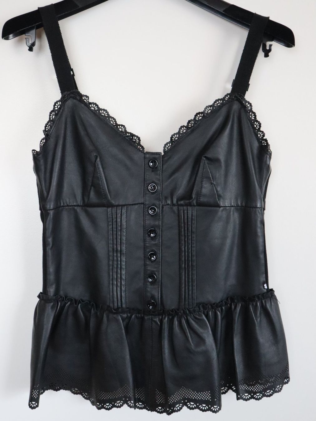 Max Mara Tops: wunderschönes Top, Max Mara, feinstes Lammleder, NEU – Neuf avec emballage d'origine à Wattwil par diamant1