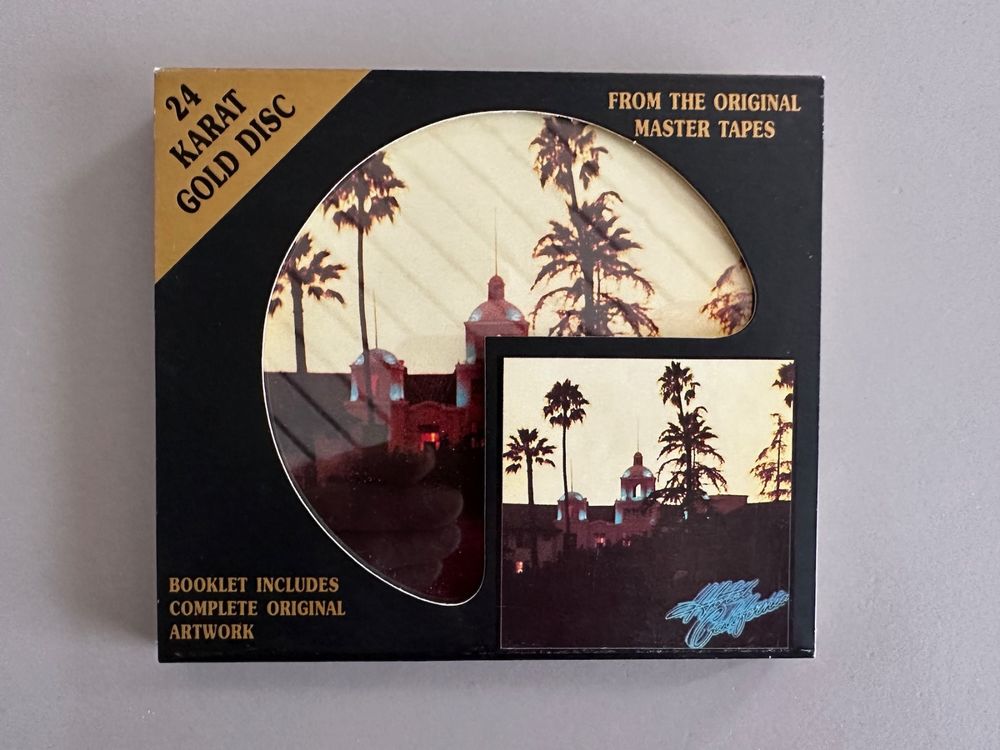 Eagles Hotel California DCC Remastered, 24K Gold High-End CD