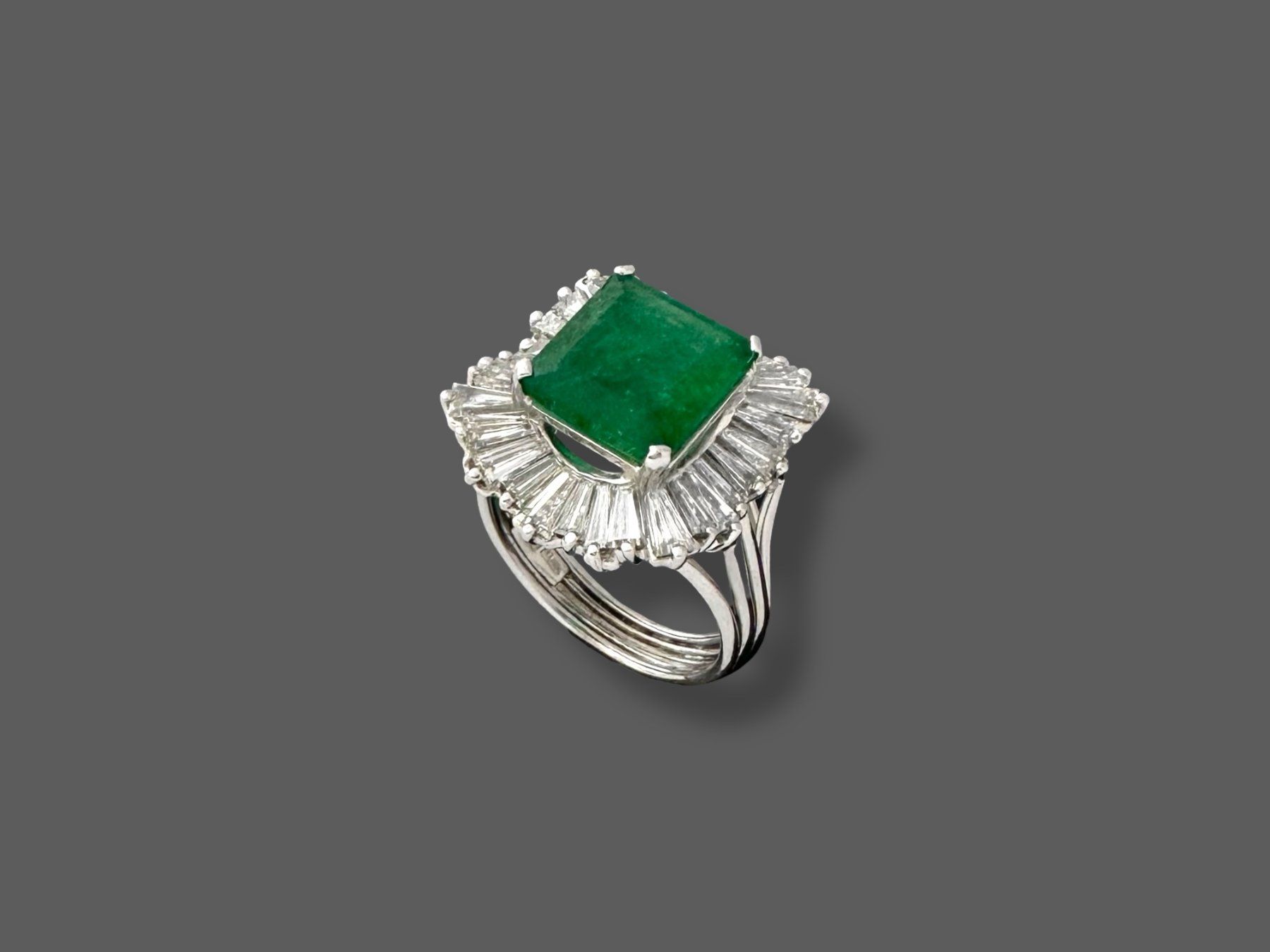 Anelli: Smaragd - Diamant - Ring, Georg Fliss, Adligenswil – Usato da Zuzwil SG venduto da artimmo 2