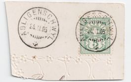 Adligenschwyl 1905 auf Ausschnitt