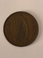 Nr. 69: 1/2 Pence, altes irisches Pfund, 1941