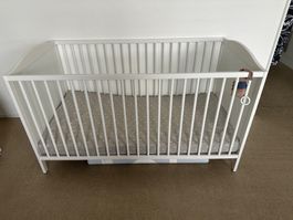 IKEA Kinderbett 70*140 SMÅGÖRA weiss mit Matratze