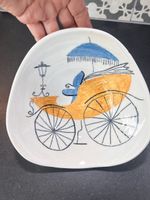 Vtg. Italy Milvia Quadrifoglio Painted Plate