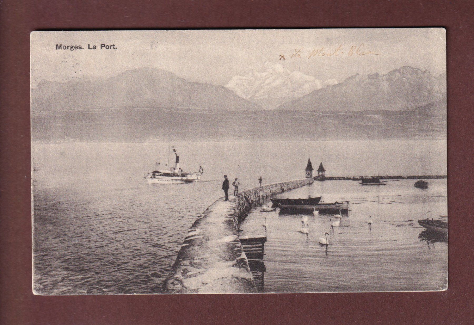 Cartoline postali: MORGES - Le Port – Usato da Pully venduto da nicecards-shop