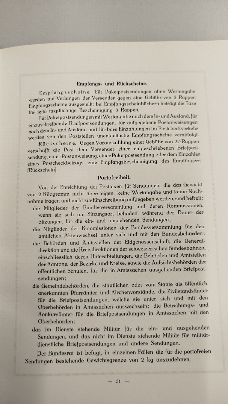 Libri: Antik Das schweiz. Postwesen Bern 1914 Oberpostdirektion – Usato da Glashütten venduto da lightmoon 4
