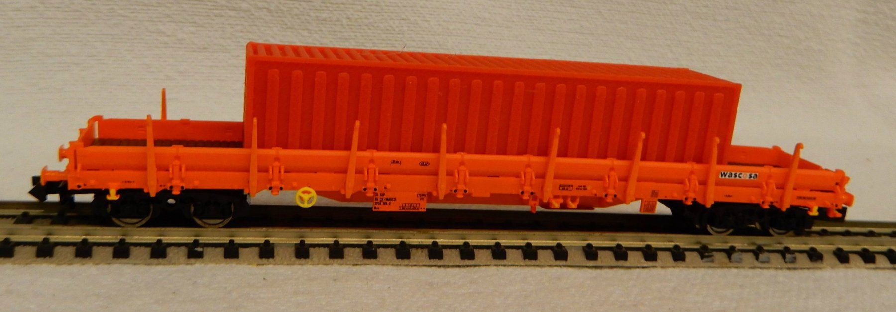 Fleischmann Modellini di ferrovie: Fleischmann 828826 mit Container – Nuovo e nell'imballaggio originale da Rupperswil venduto da Ropi03