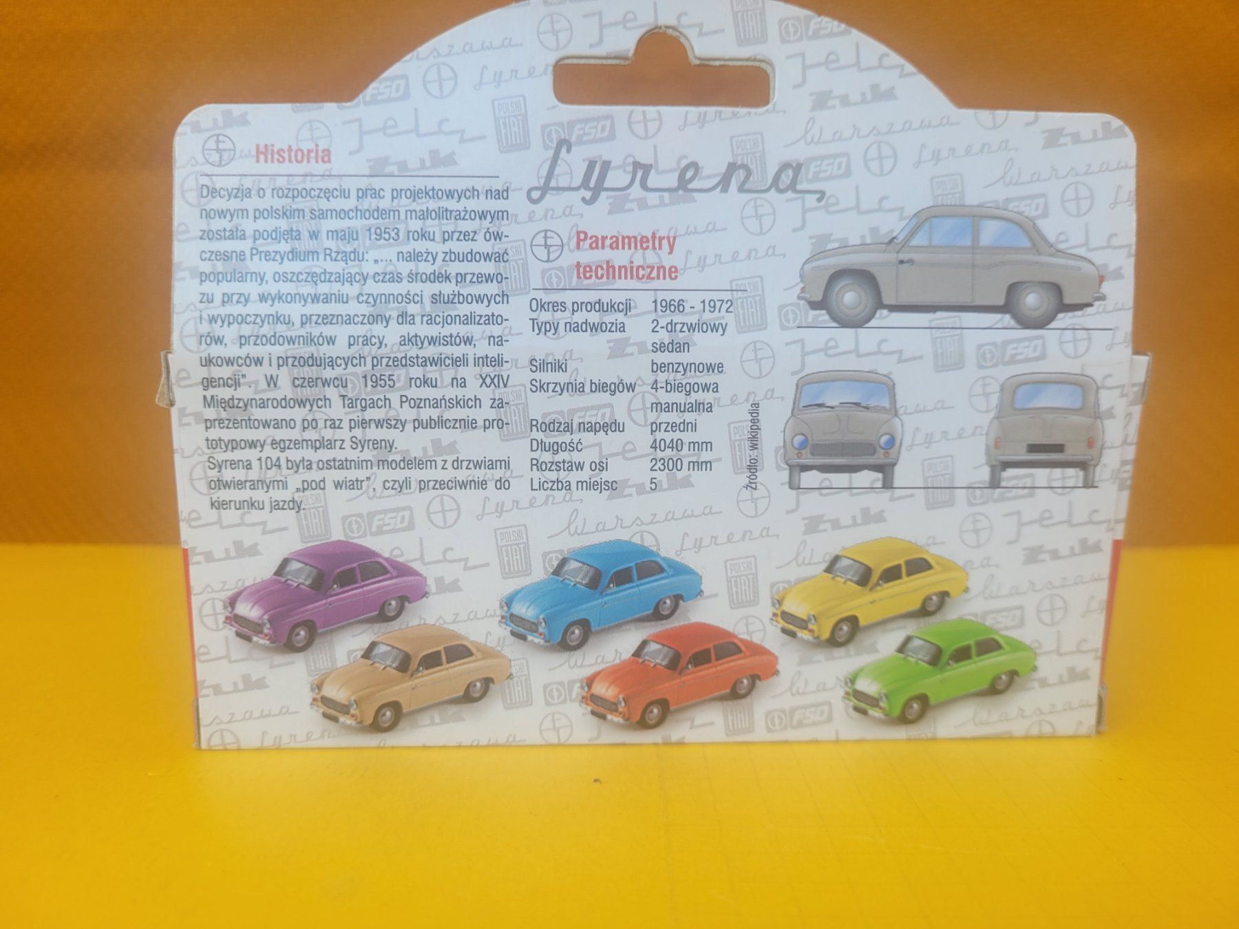 Modellini d'auto: Syrena 1:43 Kolekcja PRL-u – Nuovo (secondo la descrizione) da Domdidier venduto da Bimbo57 3