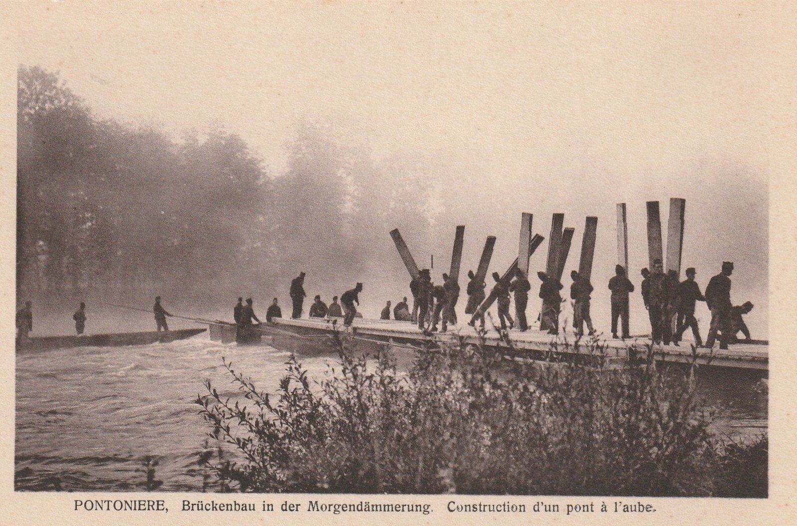 Cartoline postali: Pontoniere – Usato da Rorschacherberg venduto da fratovi2