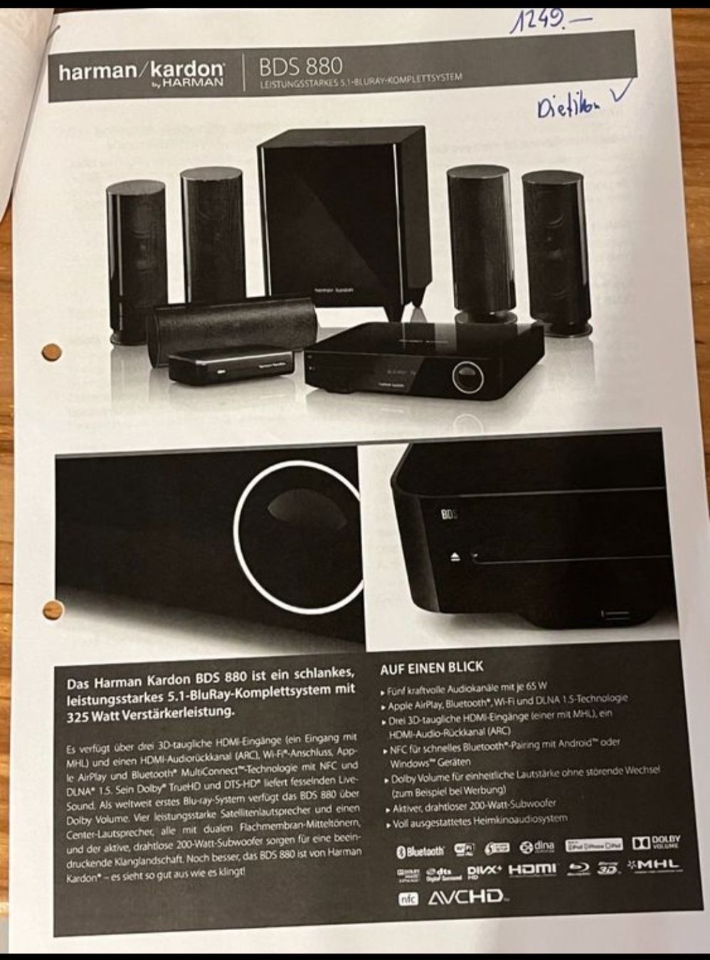 Harman-Kardon Home cinéma: harman kardon – D'occasion à Urtenen-Schönbühl par bra_xz6z 3