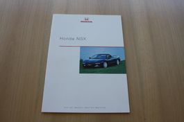 Honda NSX Prospekt 9/1999