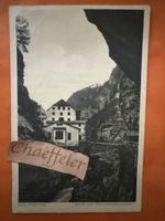 Ansichtskarte Bad Pfäffers Taminaschlucht gelaufen 1924