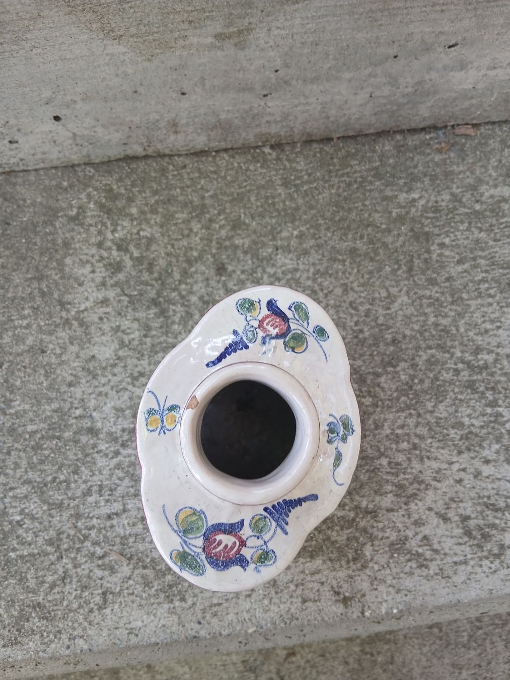 Vasi & Recipienti: vase décoré avec fleurs, céramique, H 13cm – Usato da Yverdon-les-Bains venduto da n_g_l9bf 2