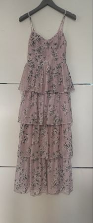 Rosablumenkleid von Vici, Gr.S