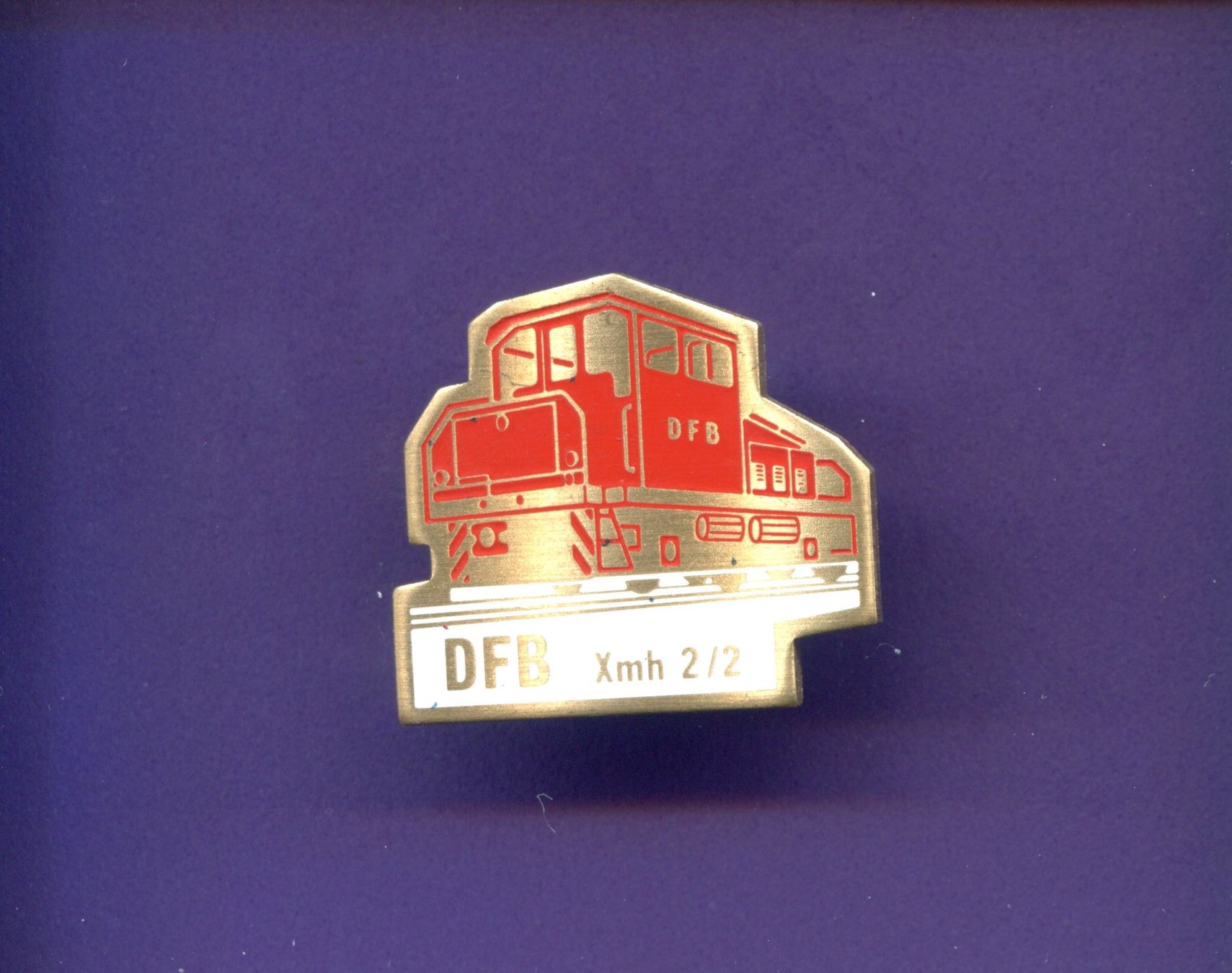 Placchette & Badge: DFB   Xmh 2/2   Furka Bahn – Usato da Winterthur venduto da Sammleroase