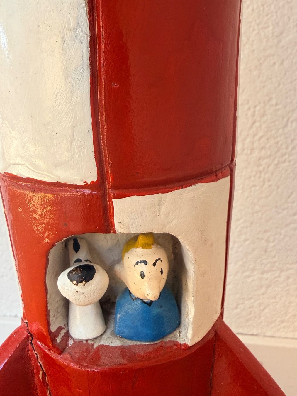 Figurines: Rakete mit TinTin / Tim & Struppi Figuren – D'occasion à Wengi b. Büren par switte 1