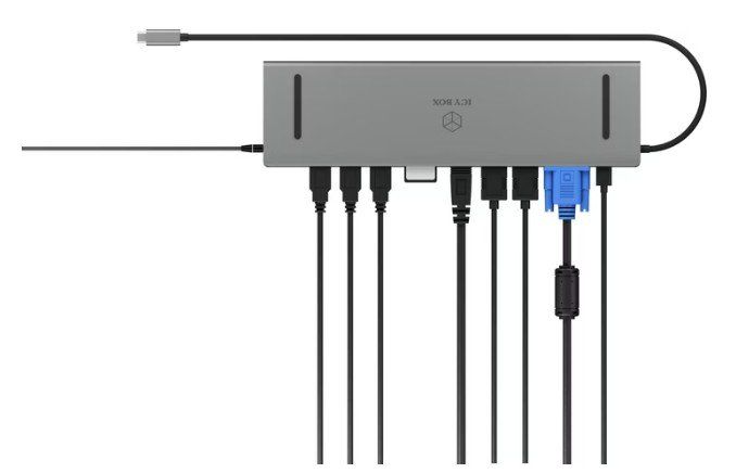 Docking station: Neuwertige Dockingstation Raidsonic "Icy Box IB-DK2106-C" – D'occasion à Aesch ZH par Tom700 1