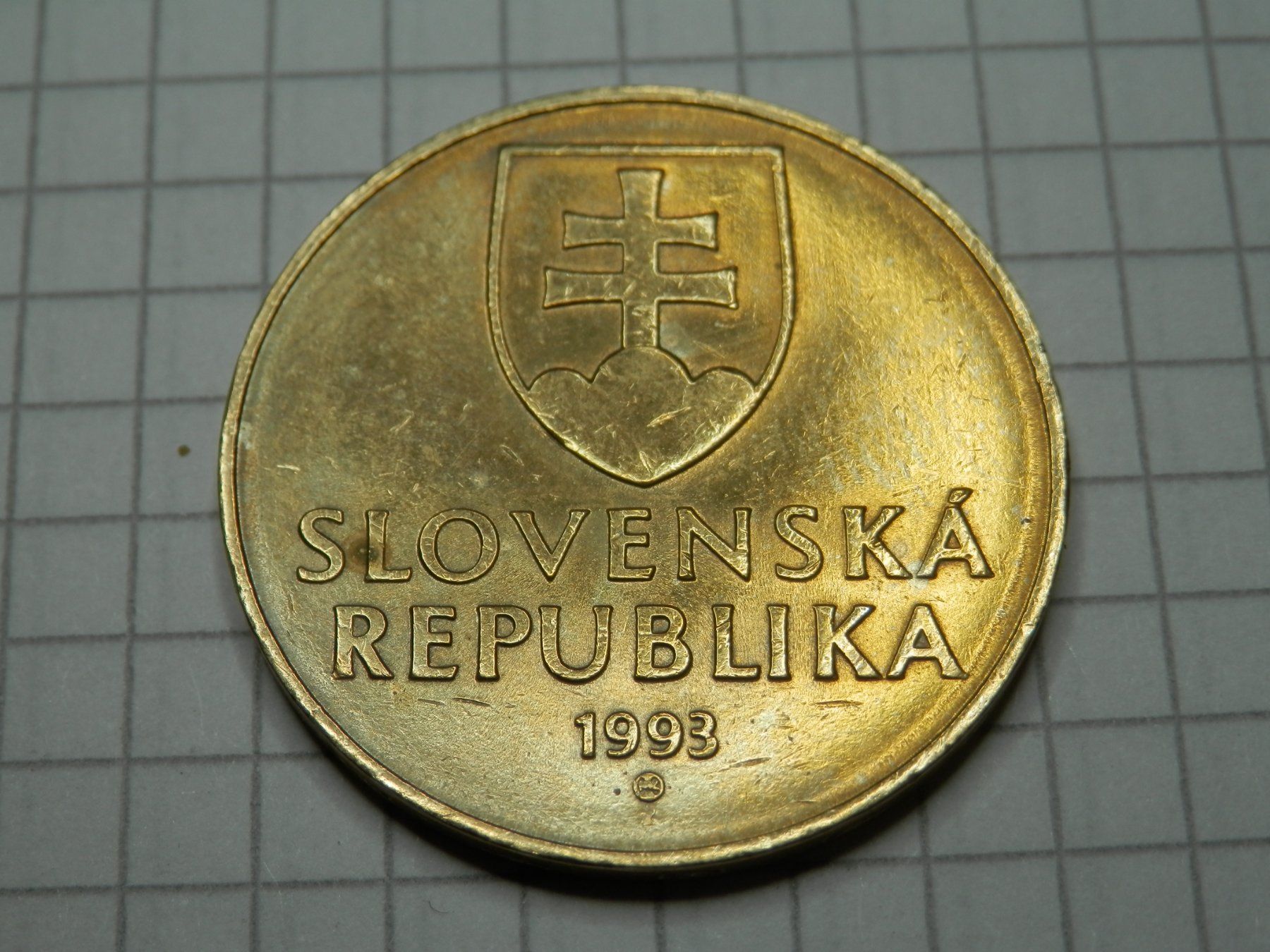 Tutti le monete: Slowakei  10 Kronen, 1993 – Usato da Weiach venduto da weiach81 1
