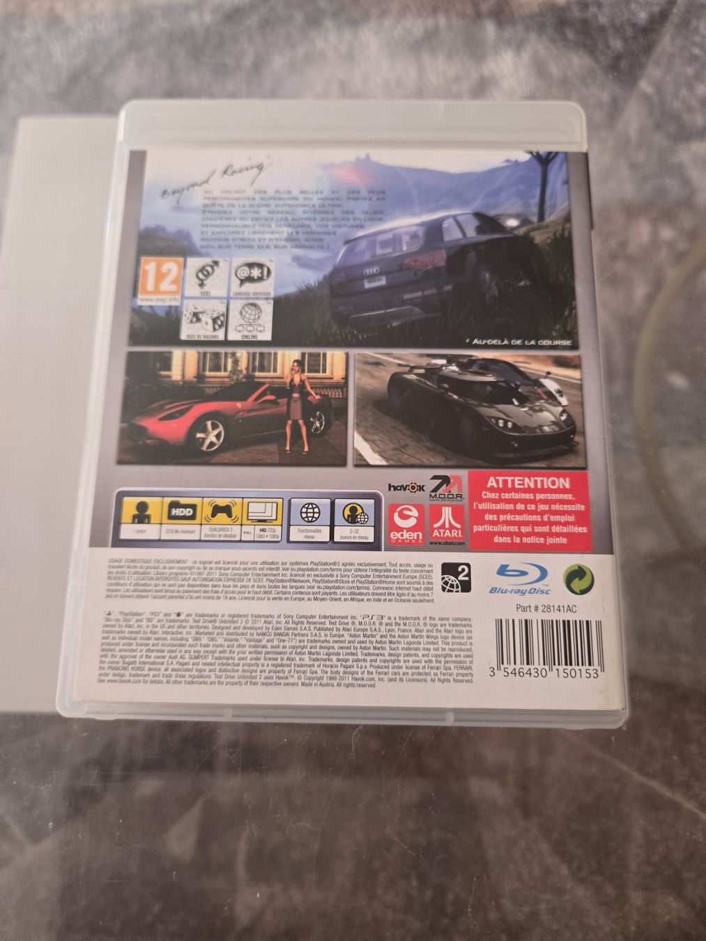 Jeux: Test Drive Unlimited 2 PS3 – D'occasion à Bussigny par Kfdlt 1