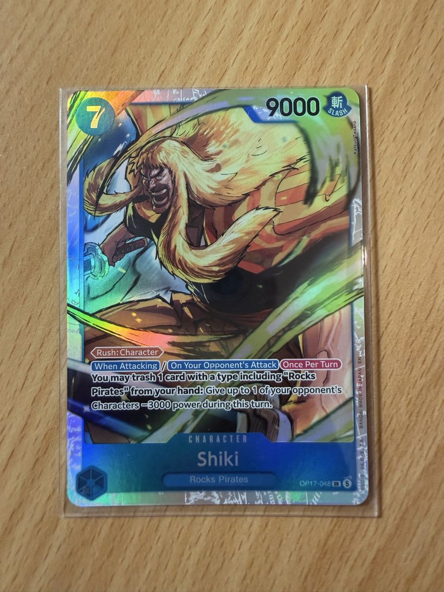 Bandai Cartes à collectionner: One Piece Shiki OP17-048 SR – D'occasion à Schöftland par 160grams