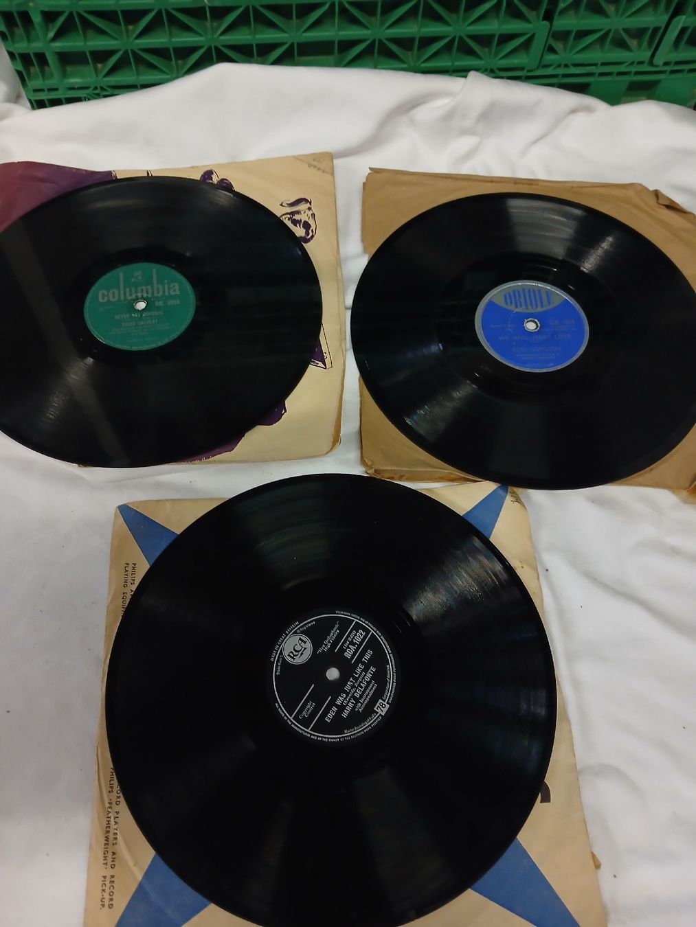 Schallplatten: 3 Schellackplatten  – Gebraucht aus Belp von Guadalupe84