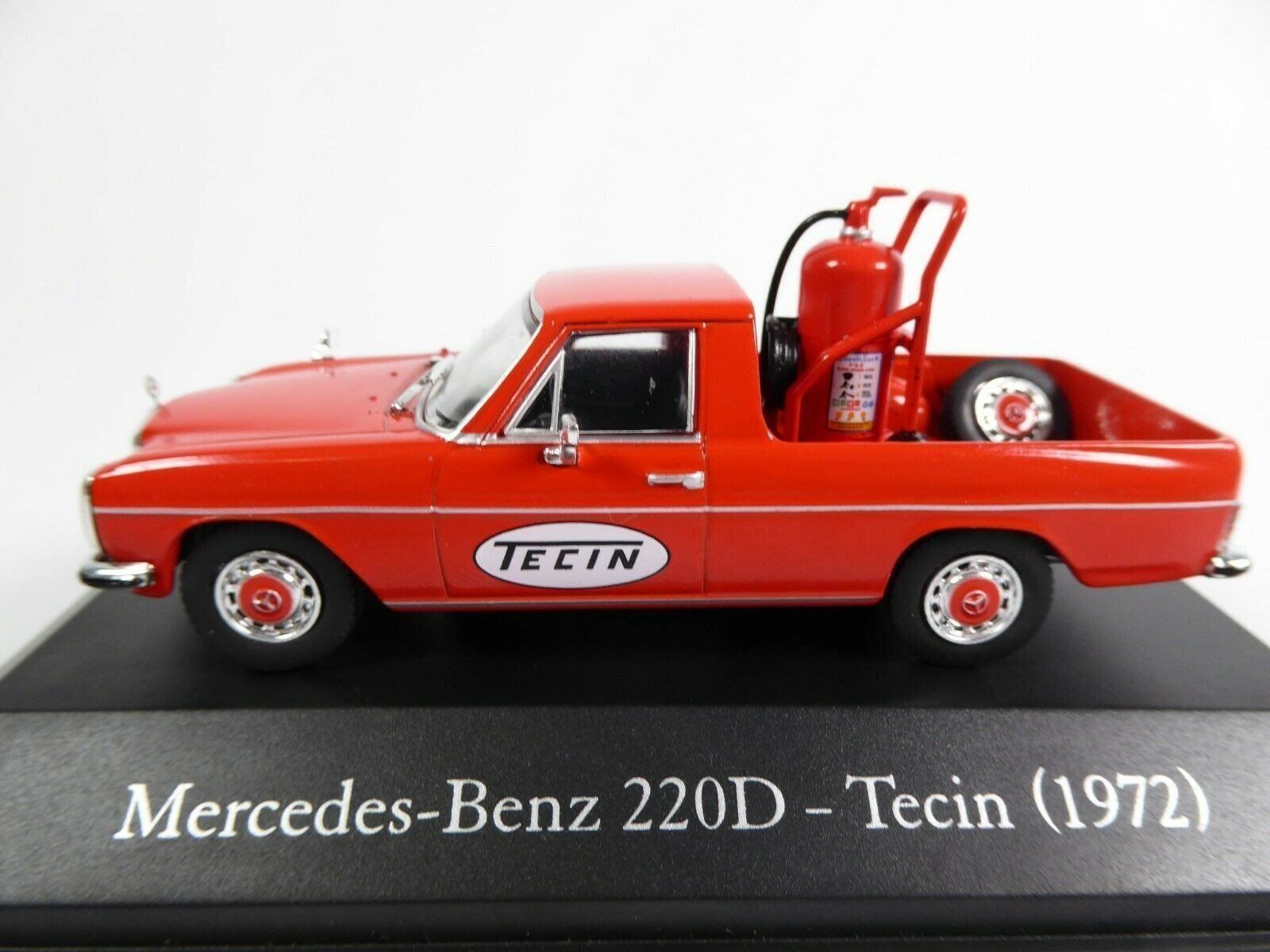Mercedes-Benz Modellautos: Mercedes-Benz 220D Pick Up 1972 "Tecin rot" Argentinia  1:43 – Neu und originalverpackt aus Gerlafingen von espero88 1