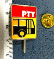 POSTAUTO PTT SCHWEIZ BUS-HALTESTELLE - TAFEL GROSSS GEPRÄGT
