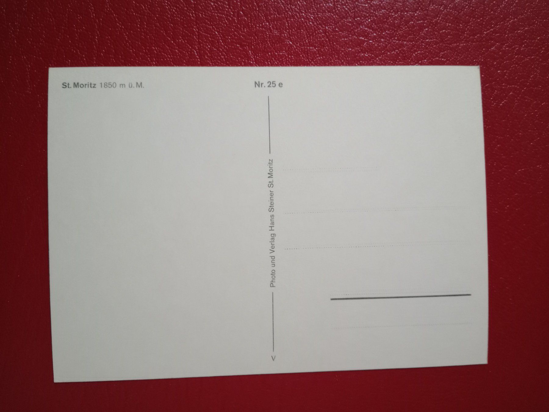 Cartoline postali: AK St.Moritz Graubünden – Usato da Küttigen venduto da Melisch1000 1