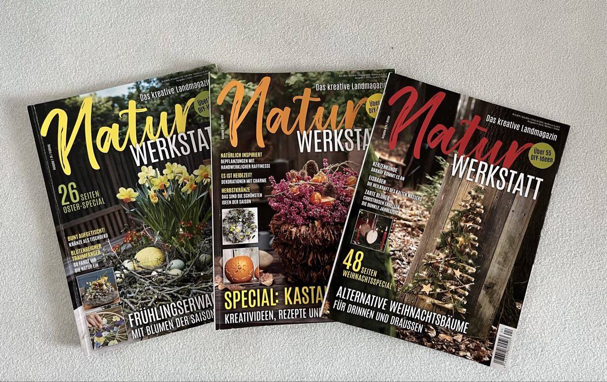Zeitschriften & Magazine: 3x Naturwerkstatt – Gebraucht aus Klingnau von Bigik