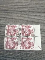 Briefmarken Schweiz Escalade 1979 40 Rappen 4 Stück
