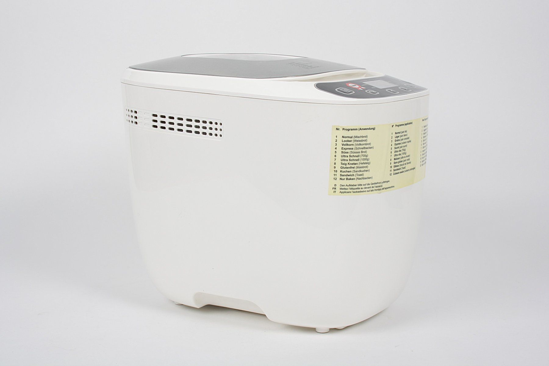 Elettrodomestici da cucina: PRIMA VISTA Brotbackmaschine – Usato da Zollikofen venduto da Restwert_Zollikofen