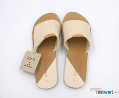 Carly White Repreve Jersey Sandalen von TOMS
