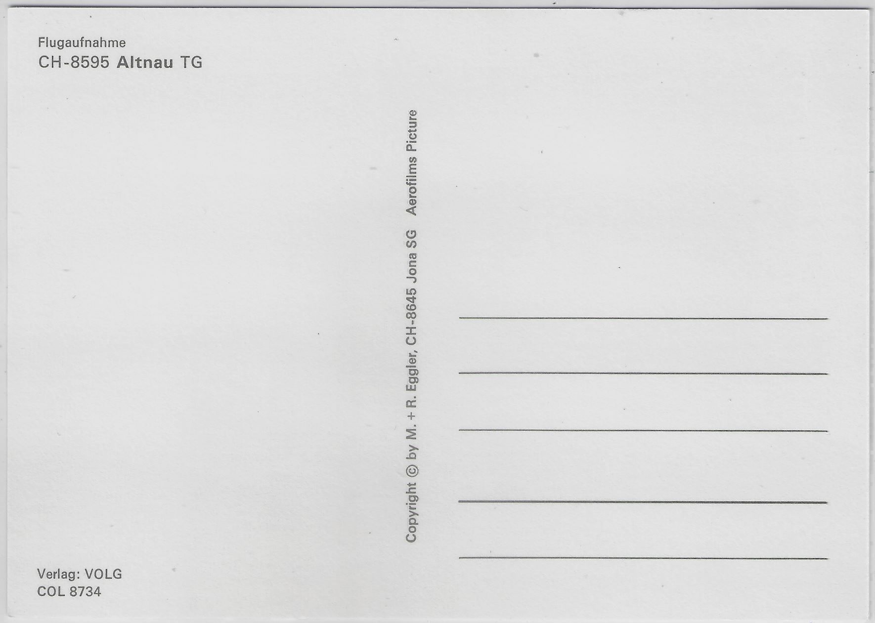 Cartoline postali: Flugaufnahme Altnau TG – Antico da Ettingen venduto da Kartenplanet 1