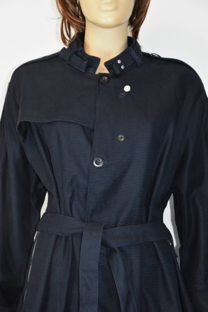 G Star RAW Damen Mantel Trenchcoat /dunkelblau/Gr.XL/NEU