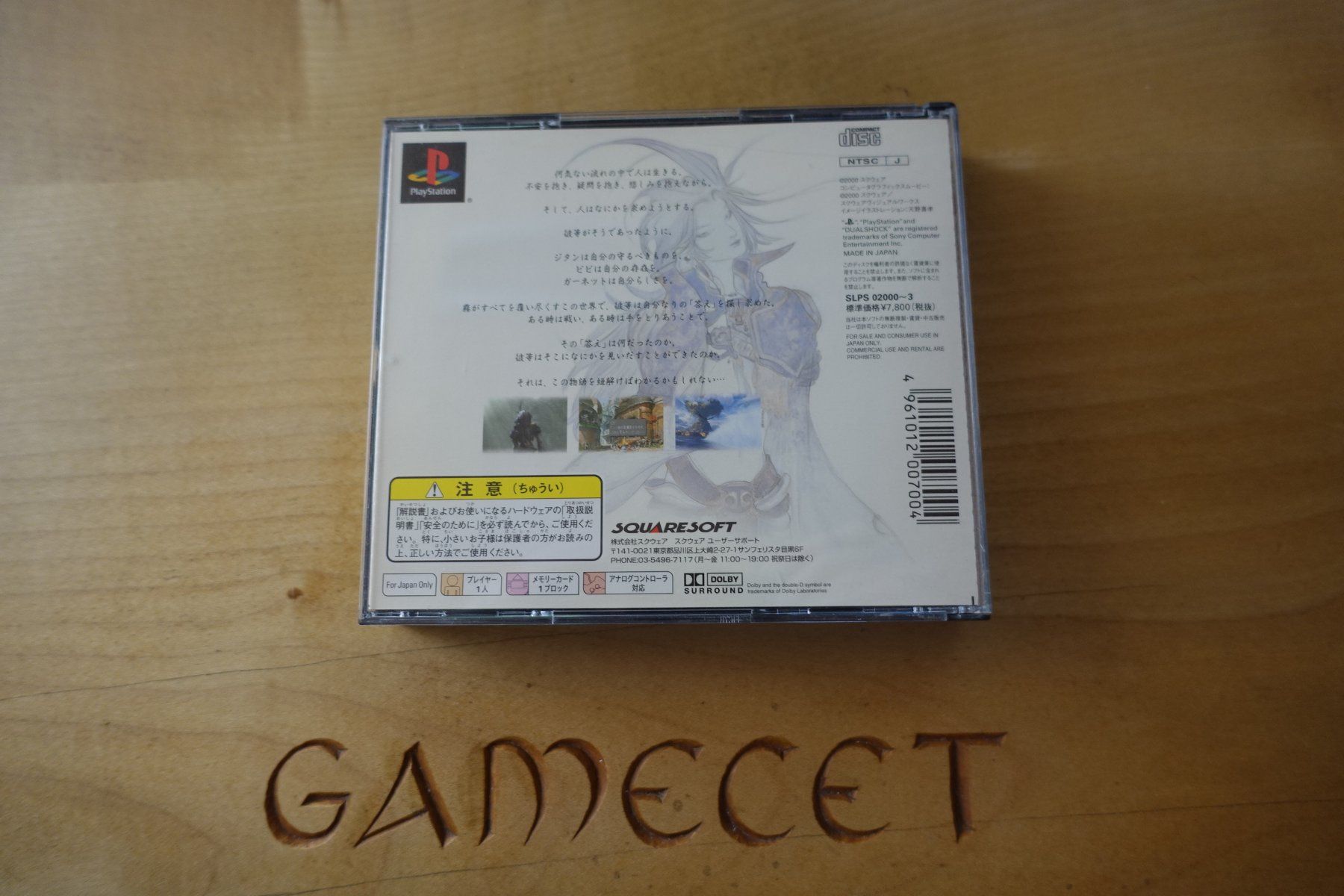 Sony Giochi: Final Fantasy IX - Japan – Usato da Steinach venduto da Gamecet 2