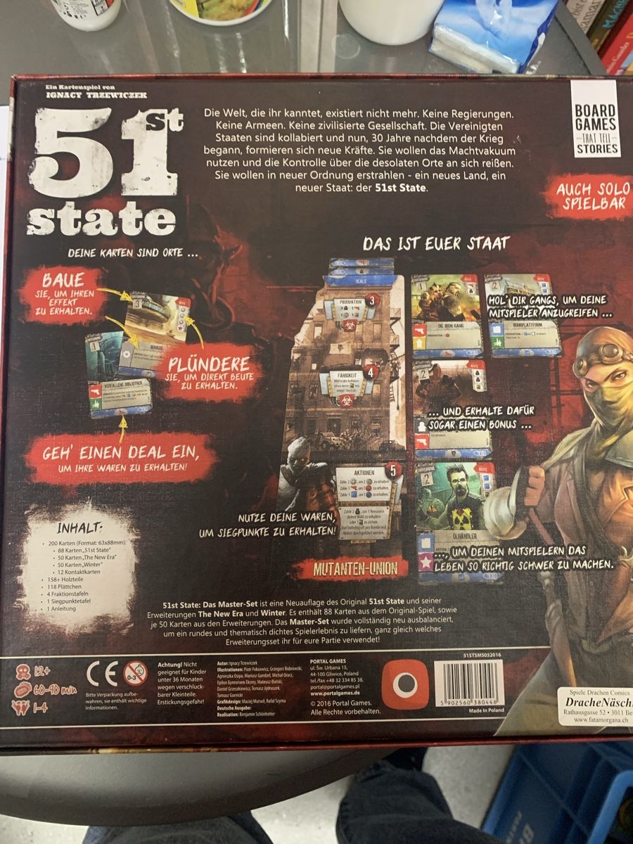 Giochi: 51st. State Master set inkl. Promo – Usato da Zug venduto da Starkeente 3