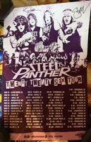 Steel Panther Twenty Twenty Sex Tour Poster signiert