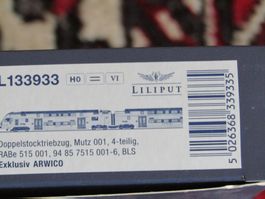 Liliput L133933, BLS Dosto Triebzug Mutz, 4-teilig, digital,