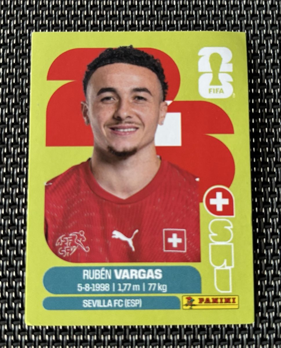 Panini Sammelbilder & Trading cards: SUI 18 Panini Ruben Vargas – Neu (gemäss Beschreibung) aus Leuggern von marinakeller90
