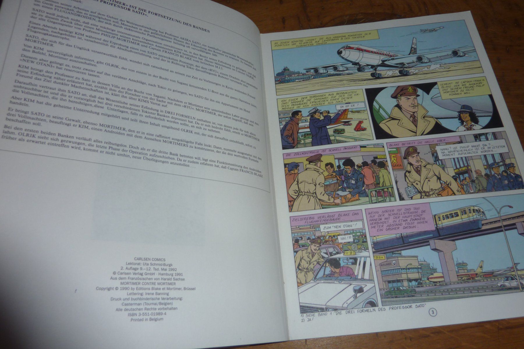 Fumetti: Abenteuer Blake & Mortimer, Pyramide, gegen Mortimer,Soft – Usato da Lausen venduto da akira003 2