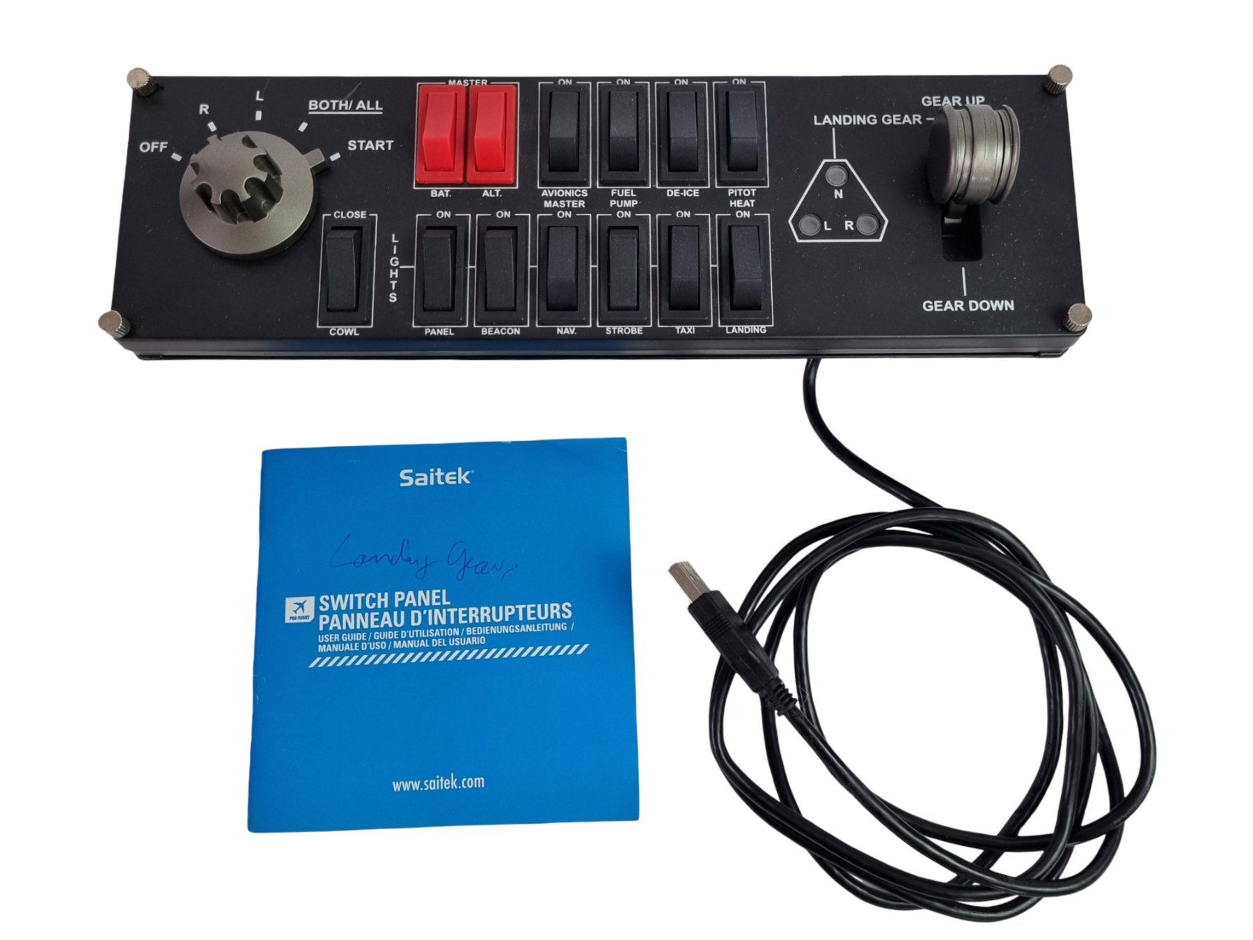 Saitek Controller: SAITEK Pro Flight Switch Panel USB – Usato da Wangen b. Olten venduto da Restwert_Wangen