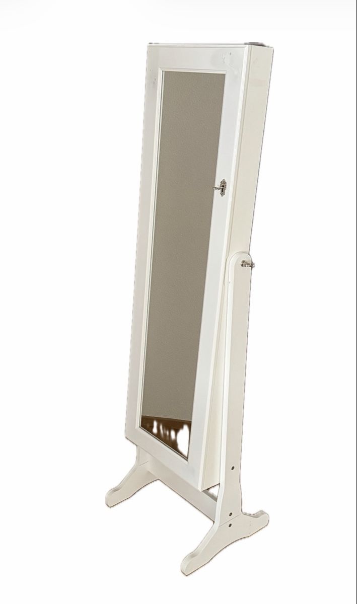 Anhänger: Schmuckschrank weiss mit Spiegel – Gebraucht aus Root von ArEl85 1
