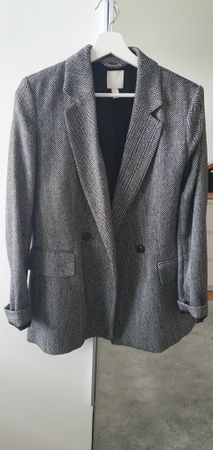 Blazer H&M schwarz/weiss Grösse 40