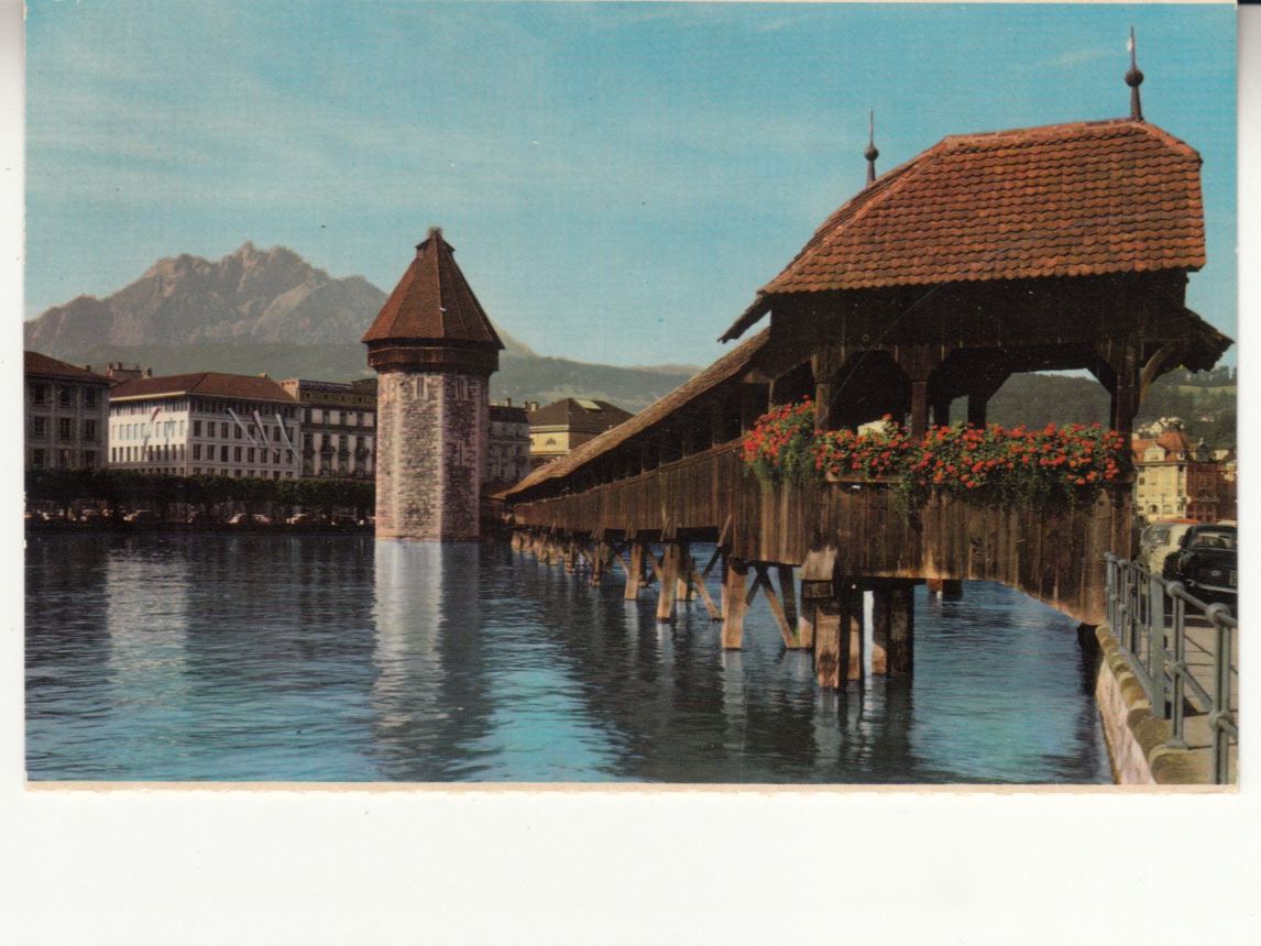 Ansichtskarten: Luzern Photoglob 747 ca. 1960 – Gebraucht aus Bürglen TG von StampGraf