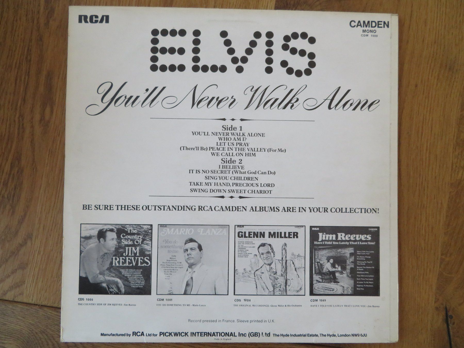 Schallplatten: ELVIS PRESLEY YOU IL NEVER WALK ALONE – Neu (gemäss Beschreibung) aus Zürich von max_cp5f 1