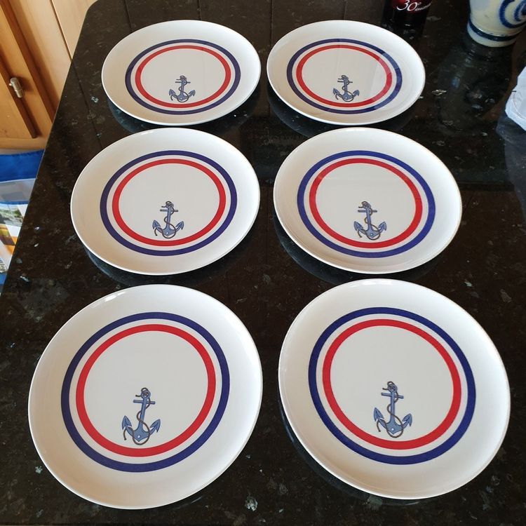 Lot De Bols Vintage Monte Carlo Melania - Melamine Blanc (Yacht Club)