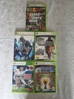 Lot 5 Jeux Xbox 360 – GTA IV, Assassin's Creed, Battlefield