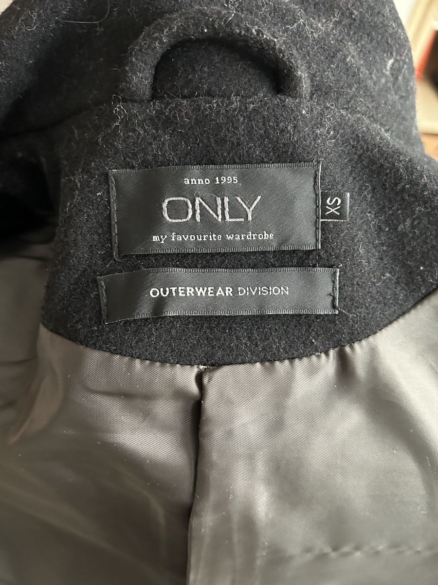 Only Cappotti: schwarzer Wollmantel Only – Nuovo (secondo la descrizione) da Zürich venduto da Shoppingqueen98 7