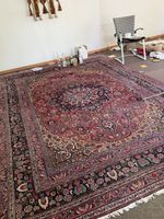 Orientteppich 370x260cm / zT abgewetzt